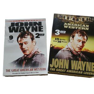 John Wayne The Great American Western Collection (DVD 2003-4, 5-Disc, 24-Films)